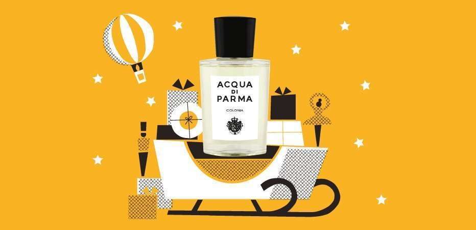 Подбор подарков из Новогодней коллекции марки ACQUA DI PARMA